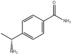 Benzamide, 4-(1-aminoethyl)-, (R)- Struktur