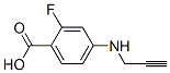 Benzoic acid, 2-fluoro-4-(2-propynylamino)- (9CI) Struktur