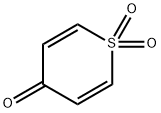 4H-Thiopyran-4-one 1,1-dioxide Struktur