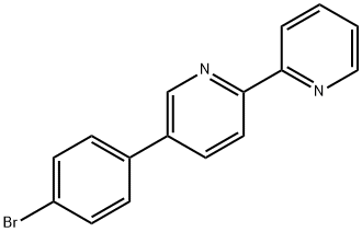 5-(4-BROMOPHENYL)-2,2'-BIPYRIDINE Struktur