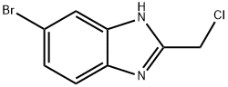 5-bromo-2-(chloromethyl)-1H-benzo[d]imidazole Struktur