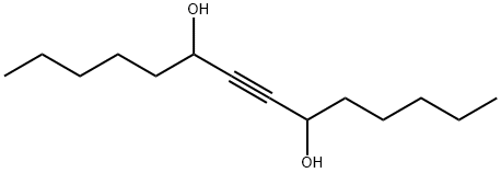 7-TETRADECYN-6,9-DIOL Struktur