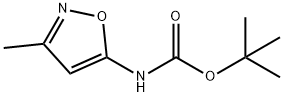 Carbamic acid, (3-methyl-5-isoxazolyl)-, 1,1-dimethylethyl ester (9CI) Struktur