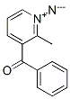 Benzoyl(2-methylpyridinium-1-yl)amine anion Struktur