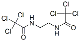 N,N'-Ethylenebis(2,2,2-trichloroacetamide) Struktur