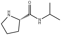 2-Pyrrolidinecarboxamide,N-(1-methylethyl)-,(2S)-(9CI) Struktur