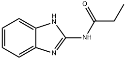 Propanamide, N-1H-benzimidazol-2-yl- (9CI) Struktur