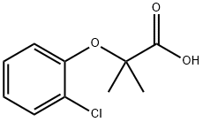 2-(2-CHLOROPHENOXY)-2-METHYLPROPIONICACID Struktur