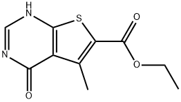 ETHYL 5-METHYL-4-OXO-3,4-DIHYDROTHIENO[2,3-D]-PYRIMIDINE-6-CARBOXYLATE price.