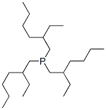 tris(2-ethylhexyl)phosphine  Struktur