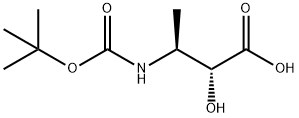 Butanoic acid, 3-[[(1,1-dimethylethoxy)carbonyl]amino]-2-hydroxy-, (2R,3S)- Struktur