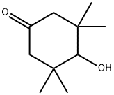 4-Hydroxy-3,3,5,5-tetramethylcyclohexanone Struktur