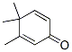 3,4,4-Trimethyl-2,5-cyclohexadien-1-one Struktur