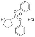 DIPHENYL PYRROLIDINE-2-PHOSPHONATE HCL Struktur