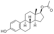 BETA-ESTRADIOL 17-ACETATE Struktur