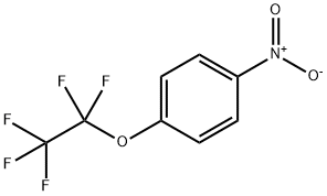 Benzene, 1-nitro-4-(pentafluoroethoxy)- Struktur