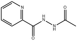 1-Acetyl-2-picolinoylhydrazine Struktur