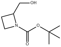 2-HYDROXYMETHYL-AZETIDINE-1-CARBOXYLIC ACID TERT-BUTYL ESTER Struktur