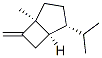 Bicyclo[3.2.0]heptane, 1-methyl-7-methylene-4-(1-methylethyl)-, [1S-(1alpha,4alpha,5alpha)]- (9CI) Struktur