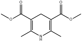 dimethyl 1,4-dihydro-2,6-dimethylpyridine-3,5-dicarboxylate, 17438-14-1, 結(jié)構(gòu)式