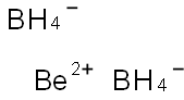 Beryllium borohydride. Struktur