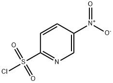 5-NITRO-PYRIDINE-2-SULFONYL CHLORIDE Struktur