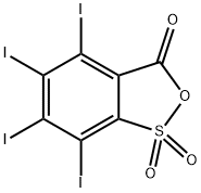 TETRAIODO-2-SULFOBENZOIC ANHYDRIDE Struktur