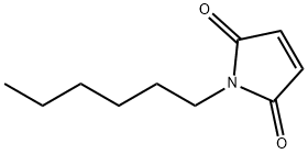 1-HEXYL-PYRROLE-2,5-DIONE Struktur