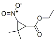 Cyclopropanecarboxylic acid, 2,2-dimethyl-3-nitro-, ethyl ester (9CI) Struktur