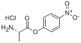 H-ALA-ONP HCL Struktur