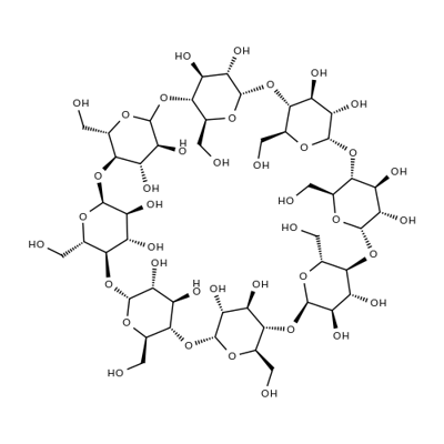 gamma-Cyclodextrin  Struktur