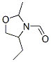 3-Oxazolidinecarboxaldehyde, 4-ethyl-2-methyl- (9CI) Struktur