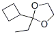 1,3-Dioxolane,  2-cyclobutyl-2-ethyl- Struktur