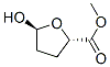 2-Furancarboxylicacid,tetrahydro-5-hydroxy-,methylester,(2S-trans)-(9CI) Struktur