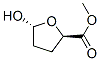 2-Furancarboxylicacid,tetrahydro-5-hydroxy-,methylester,(2R-trans)-(9CI) Struktur