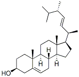 (24S)-ergosta-5,22(E)-dien-3beta-ol Struktur