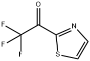 Ethanone, 2,2,2-trifluoro-1-(2-thiazolyl)- (9CI) Struktur