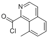 1-Isoquinolinecarbonyl chloride, 8-methyl- (9CI) Struktur