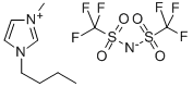 1-BUTYL-3-METHYLIMIDAZOLIUM BIS(TRIFLUOR Struktur