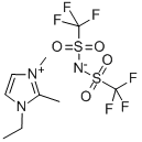 1-乙基-2,3-二甲基咪唑鹽(甲基磺酰三氟)二酰亞胺 結(jié)構(gòu)式