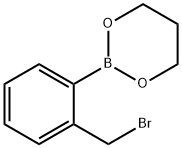 1,3-DIOXA-2-(2-BROMOMETHYLPHENYL)-BORINANE Struktur