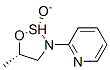 Pyridine, 2-(5-methyl-2-oxido-1,2,3-oxathiazolidin-3-yl)-, (2S-cis)- (9CI) Struktur