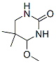 tetrahydro-4-methoxy-5,5-dimethyl-1H-pyrimidin-2-one  Struktur