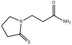 1-Pyrrolidinepropanamide,  2-thioxo- Struktur