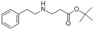 N-(2-PHENYLETHYL)-BETA-ALANINE 1,1-DIMETHYLETHYL ESTER Struktur