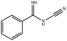 N'-CYANOBENZENECARBOXIMIDAMIDE Struktur