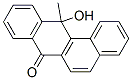 12-Hydroxy-12-methylbenz[a]anthracen-7(12H)-one Struktur