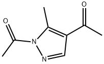 1H-Pyrazole, 1,4-diacetyl-5-methyl- (9CI) Struktur