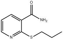 2-(N-PROPYLTHIO)NICOTINAMIDE Struktur