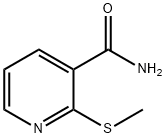 2-(METHYLTHIO)NICOTINAMIDE Struktur